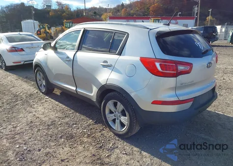 2012 Kia Sportage Lx из США, поврежденный, VIN KNDPBCA24C7219355
